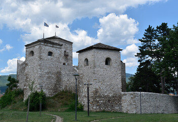 Obraz premium Beautiful nature of the fortress 