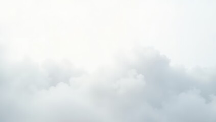 Dramatic Cloudy Sky Against a Dark Background, A dramatic, moody image of billowing clouds against a completely black background.
