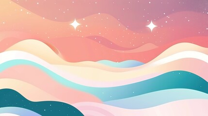 Fototapeta premium Pastel_Freepik_Colorful_Abstract_background_dreamy