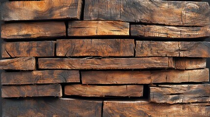 Close-up of timber logs stacked high, textured wood surfaces in digital art style, designed for industrial and construction banner applications