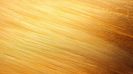 Shimmering Abstract Gold Texture with Soft Brush Strokes