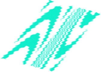 Fototapeta premium An abstract transparent wavy color blur design element.