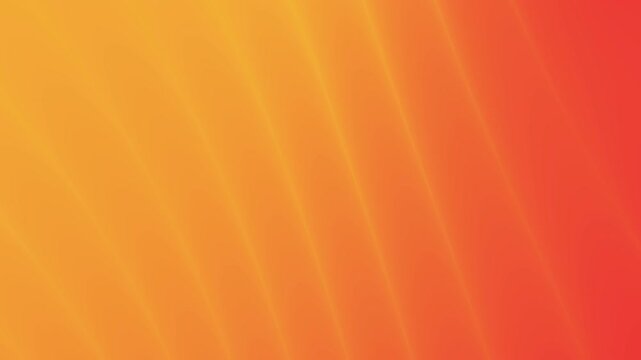 Abstract Fluid Dynamics Simulation, Orange Gradient Waves Animation, Visual Analysis Study
