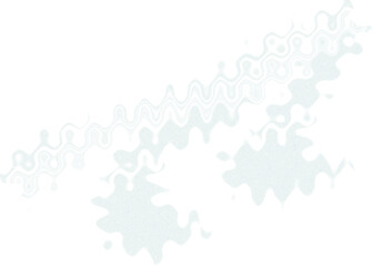 An abstract transparent wavy color blur design element.