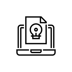 Education element icon. Educational equipment. Black icon. Silhouette