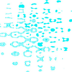 An abstract transparent wavy color blur design element.