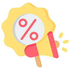 Promotion Flat Icon