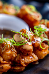 Crispy asian fried shrimp 