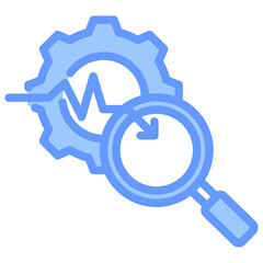 Failure Analysis Blue Icon