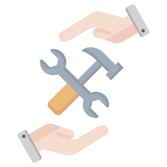 Total Productive Maintenance Flat Icon