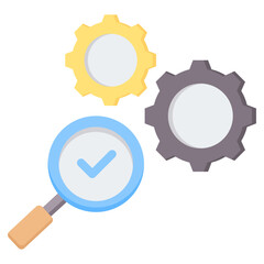 Inspection Flat Icon