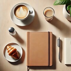 Cosy workspace cafe