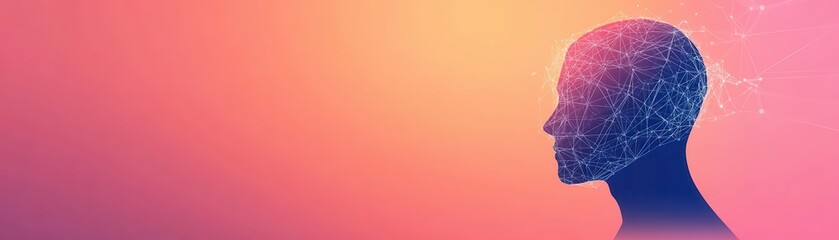 A conceptual image representing human thoughts and emotions in vibrant colors.