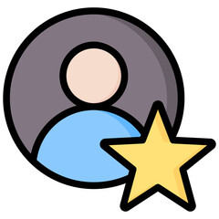 Client Outline Color Icon