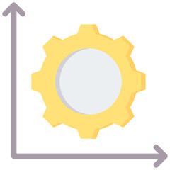 Project Size Flat Icon