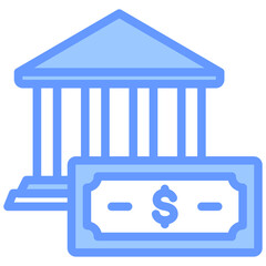 Banking Blue Icon
