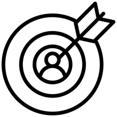 Market Niche Outline Icon