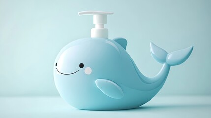 Cute Whale Shaped Soap Dispenser Bottle