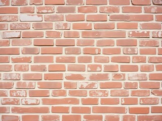 Obraz premium Vintage red brick wall texture with weathered and aged appearance, perfect for adding character to any design project, brick, background, rough