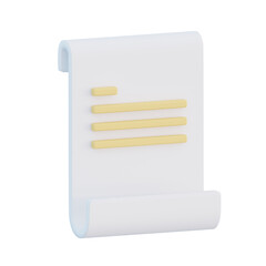 3D Document Illustration