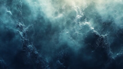 Obraz premium Abstract Ocean Water Texture Deep Blue Mist