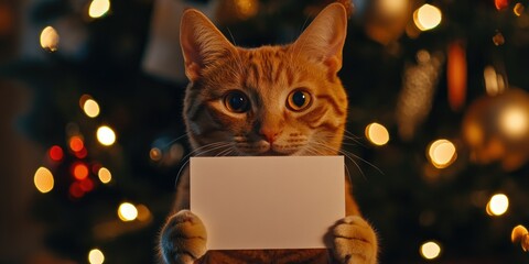 Festive Feline Greeting