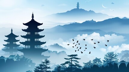 Freepik_mountains_ancient_chinese_architecture