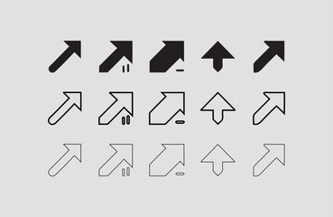 Arrow Graphics for Motion and Navigation Design Modern Flow Arrow Patterns for UX and Visual Design Inspiration