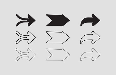 Arrow Graphics for Motion and Navigation Design Modern Flow Arrow Patterns for UX and Visual Design Inspiration