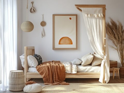 Contemporary Bohemian Bedroom