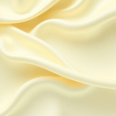 Fototapeta premium minimalist composition of flowing yellow fabric