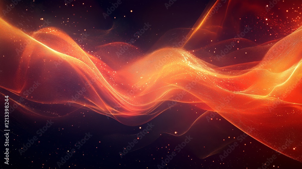 Wall mural digital abstract background