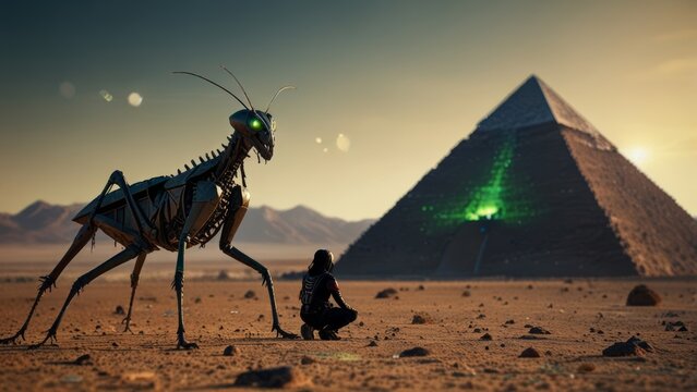 Encounter with the Insectoid Alien Civilizatio