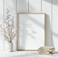 Frame mockup, blank frame, bright, airy, professional mockup phone