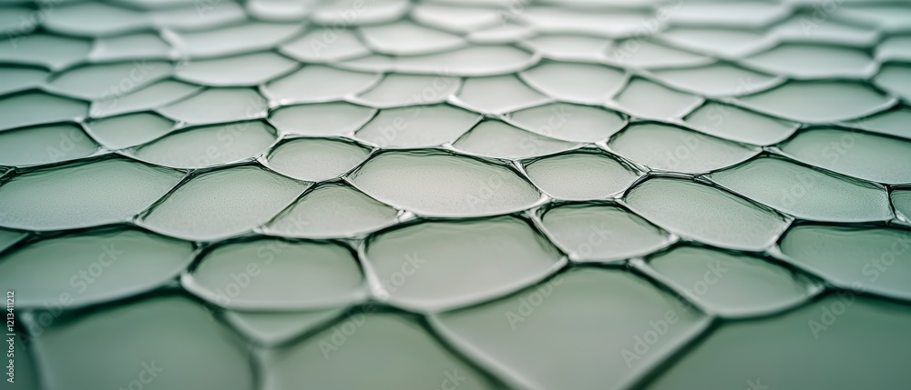Poster abstract green cellular structure network grid mesh texture background