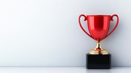 Fototapeta premium gold trophy cup