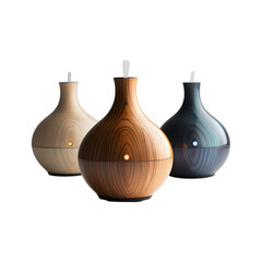 Aromatherapy Essential Oil Diffuser Vases on transparent background