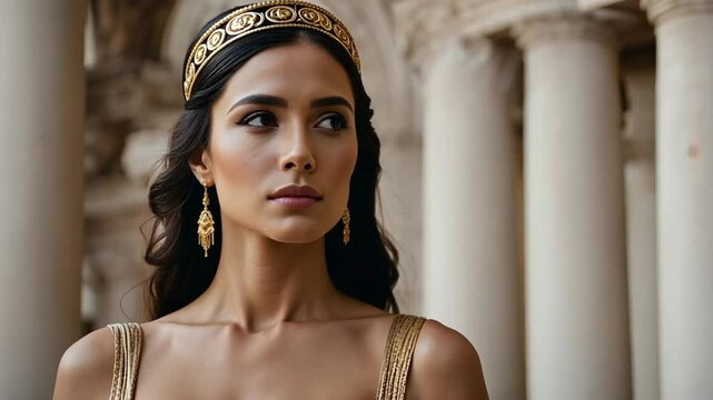  Roman Era Women in Elegant Dress
