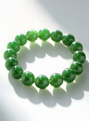Natural jade and stone fashion bead chain