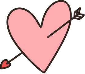 heart with arrow
