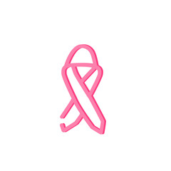 cancer ribbon design vector