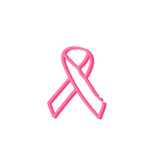 cancer ribbon design vector