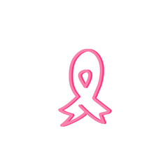 cancer ribbon design vector