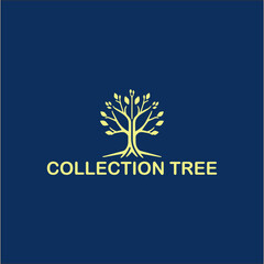 Obraz premium nature tree logo design vector illustration with creative element Premium Vector 