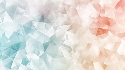 Abstract Geometric Pattern with Pastel Hues