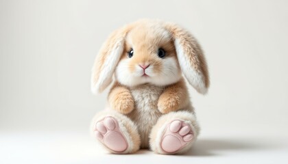 Adorable Fluffy Bunny Rabbit Photo Perfect for Wallpapers