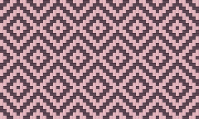 Seamless traditional woven pattern called Anyaman

