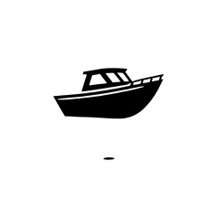 Small Motorboat Icon