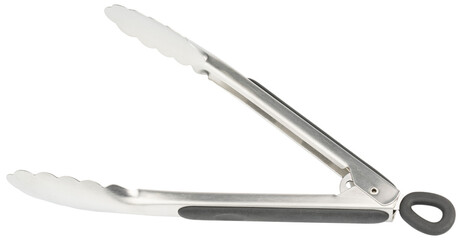 Tongs. Cooking kitchen tongs with soft-grip silicone handles. Durable stainless steel tongs with...