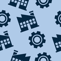 Industry pattern seamless for industrial design
